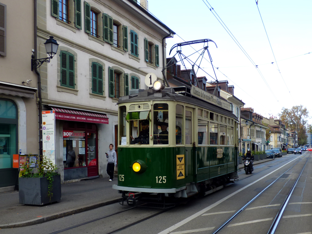 Женева, SIG/SAAS Ce 2/2 № 125; Женева — Festival des Tramways 2024