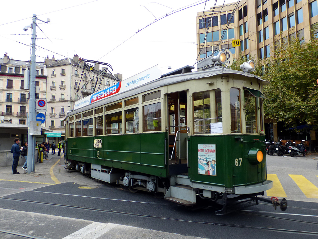 Женева, Herbrand/CGTE/SAAS Ce 4/4 № 67; Женева — Festival des Tramways 2024