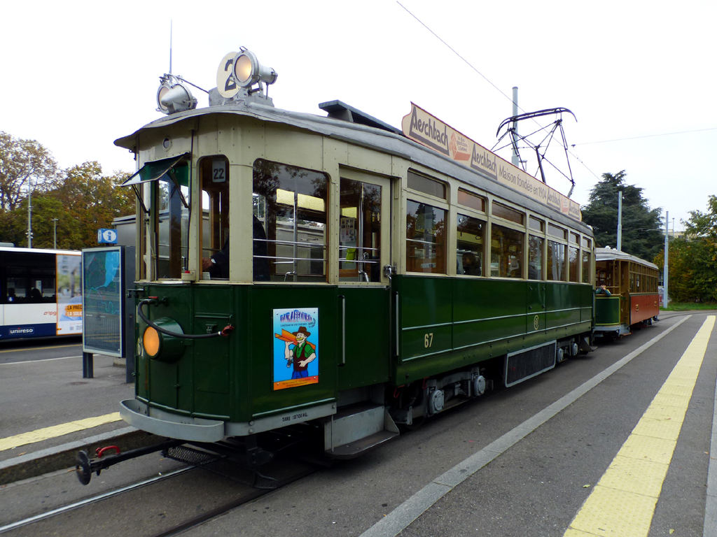 Женева, Herbrand/CGTE/SAAS Ce 4/4 № 67; Женева — Festival des Tramways 2024