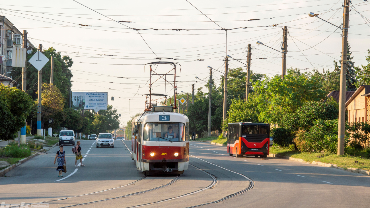 Харьков, Tatra T3SUCS № 401
