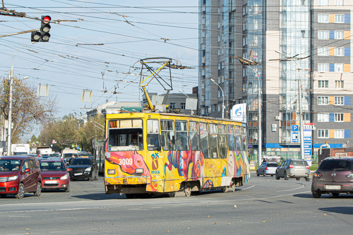 Новосибирск, 71-605 (КТМ-5М3) № 3009