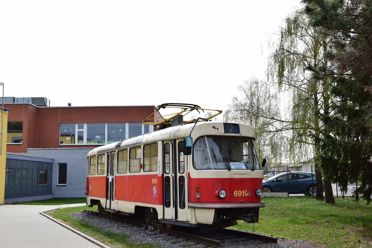 Прага, Tatra T3 № 6919