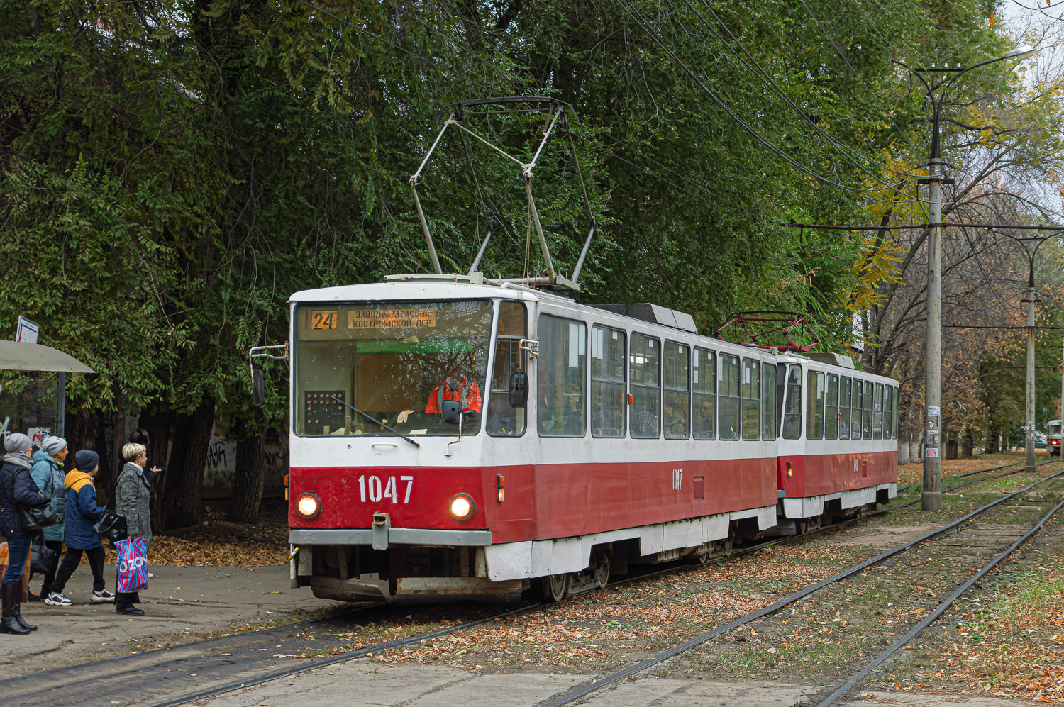 Самара, Tatra T6B5SU № 1047