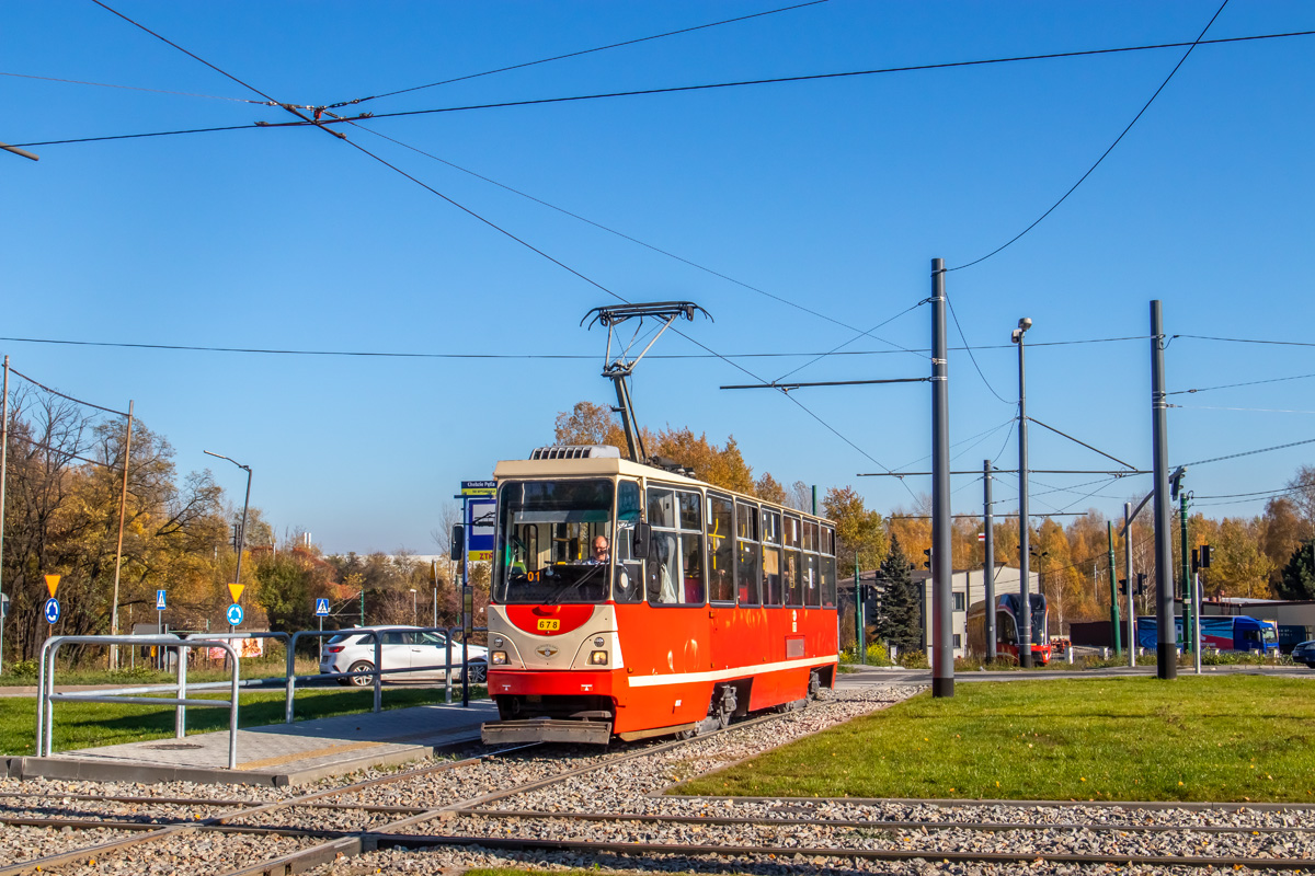 Верхнясілезская агламерацыя, Konstal 105N-2K № 678 Верхнясілезская агламерацыя, Konstal 105N-2K № 678