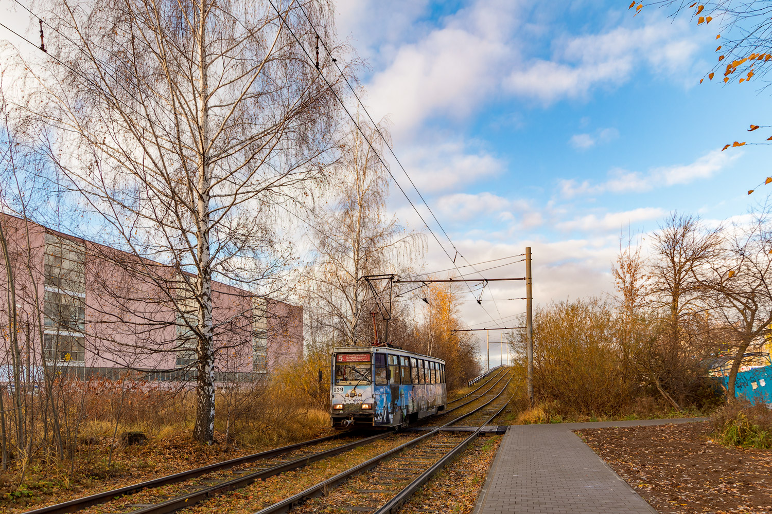 Ярославль, 71-605 (КТМ-5М3) № 129