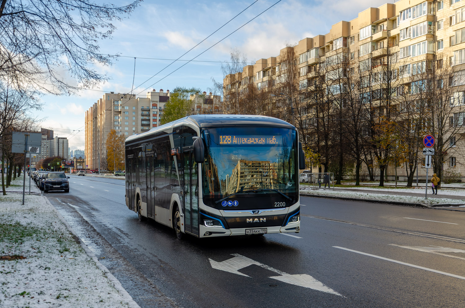 Санкт-Петербург, MAN 12C Lion's City 12 E NL367 № 2200