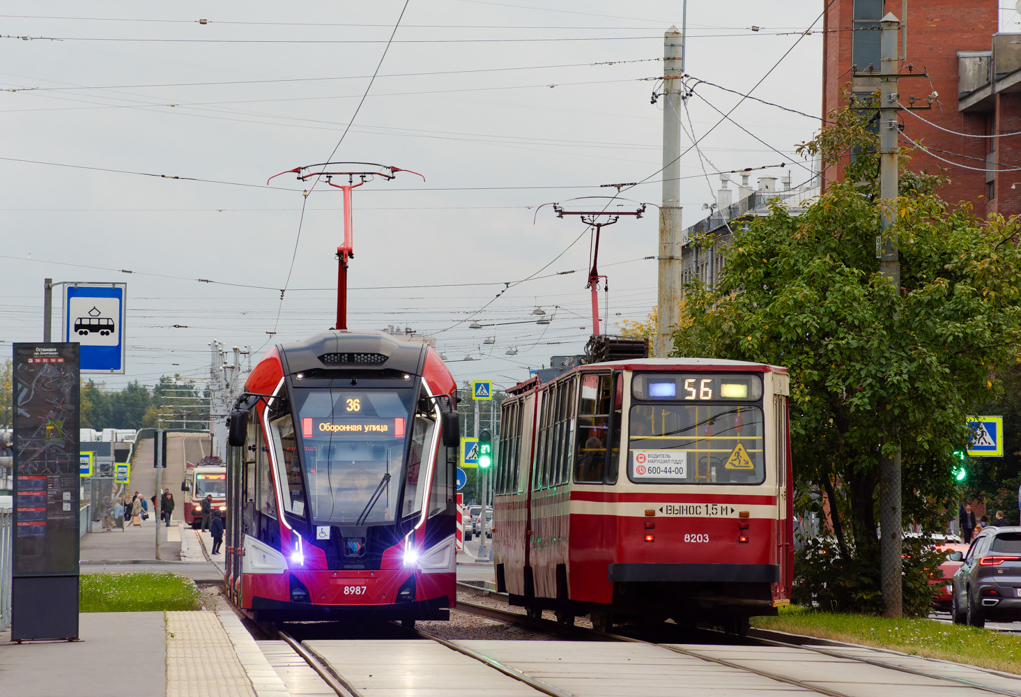 Санкт-Петербург, 71-931М «Витязь-М» № 8987; Санкт-Петербург, ЛВС-86К № 8203
