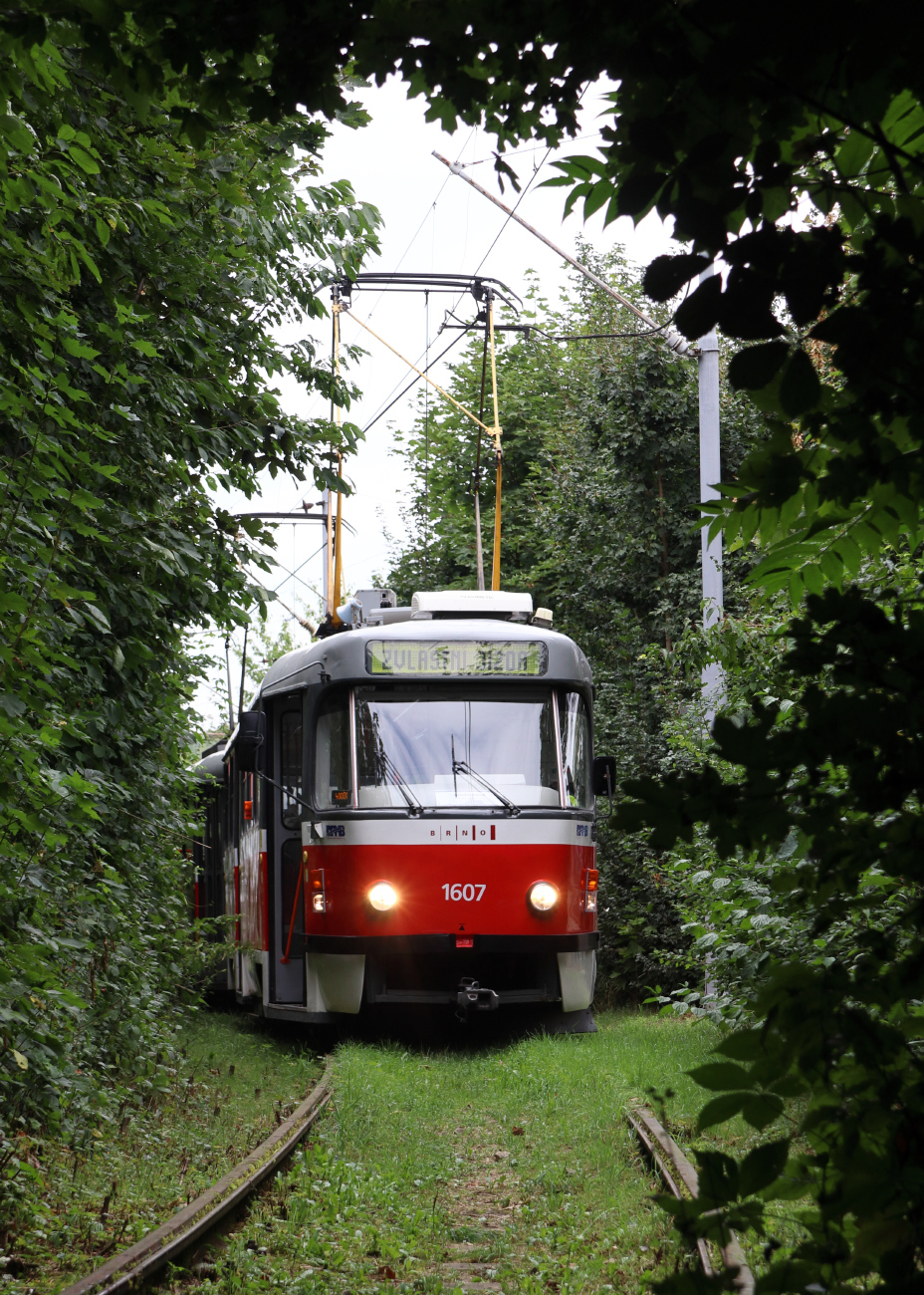 Брно, Tatra T3G № 1607
