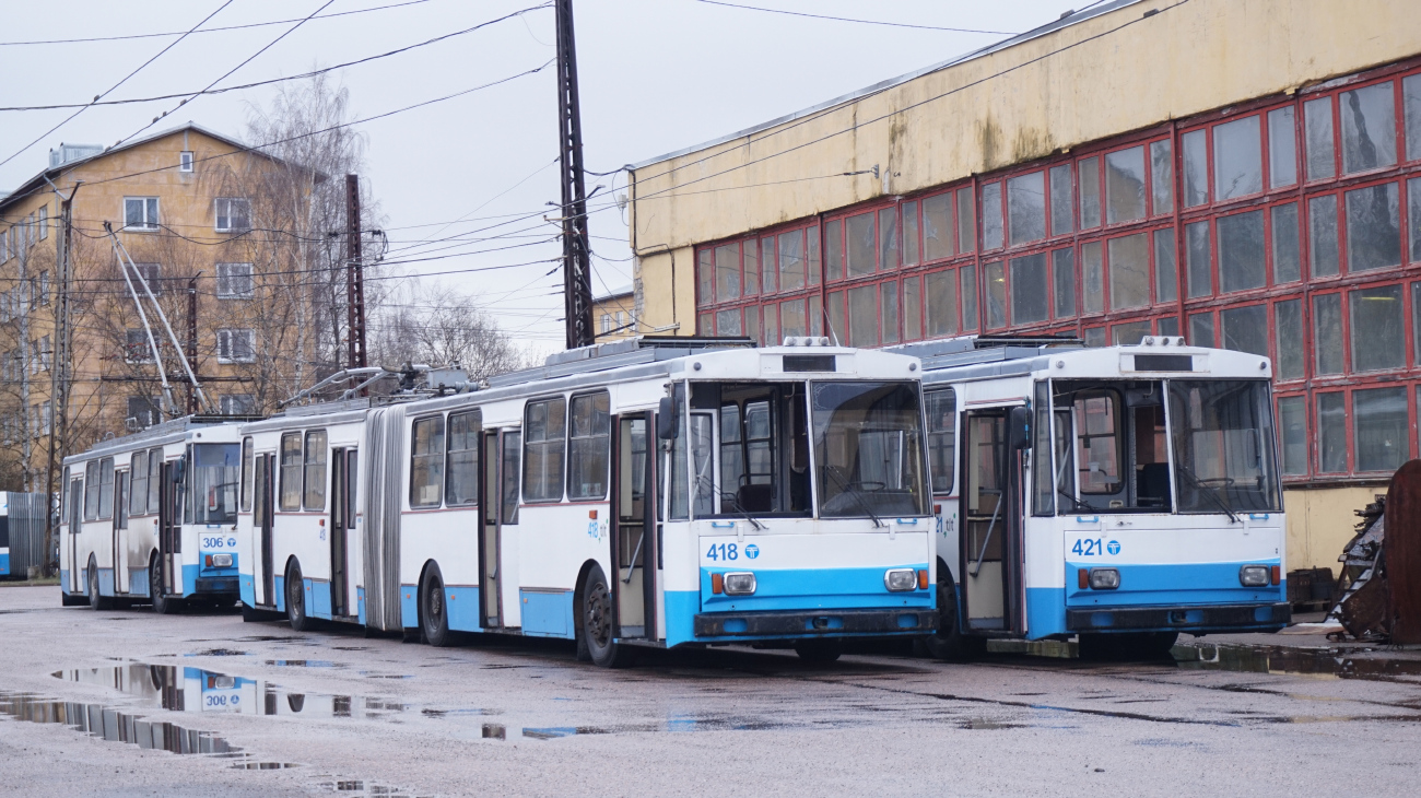 Tallinn, Škoda 15Tr02/6 # 418 Tallinn, Škoda 15Tr02/6 # 418