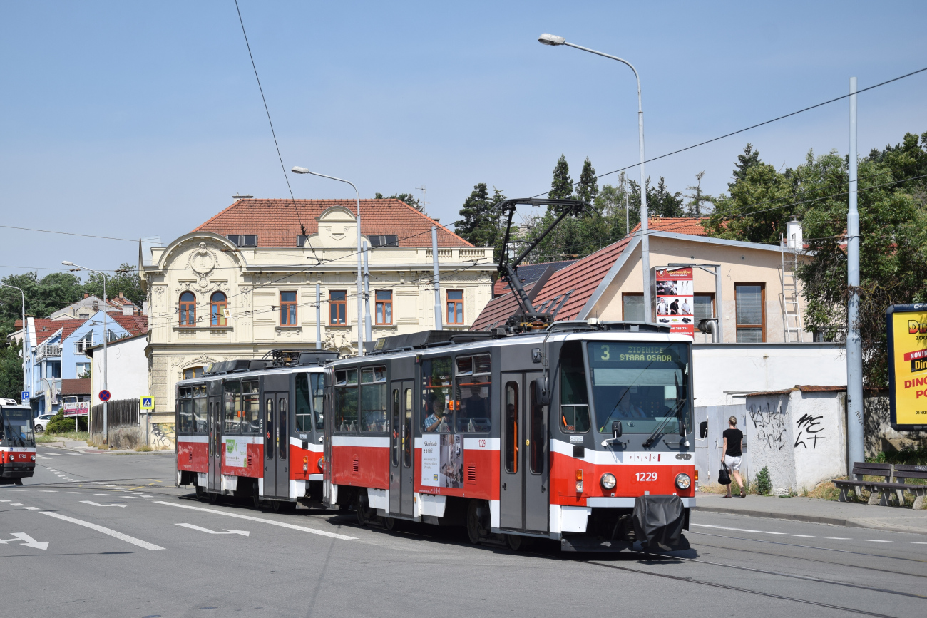 Брно, Tatra T6A5 № 1229