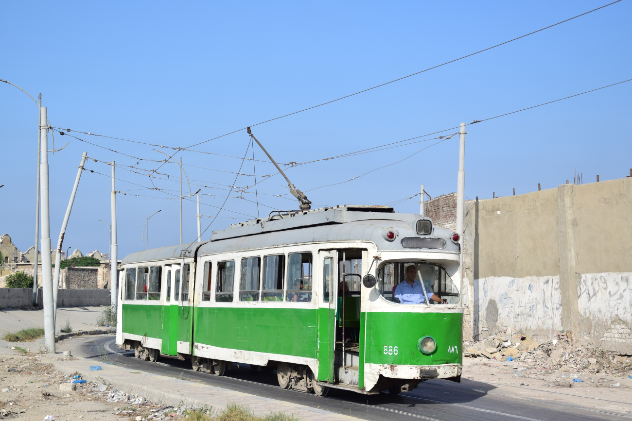 Alexandrie, Duewag GT6 N°. 886