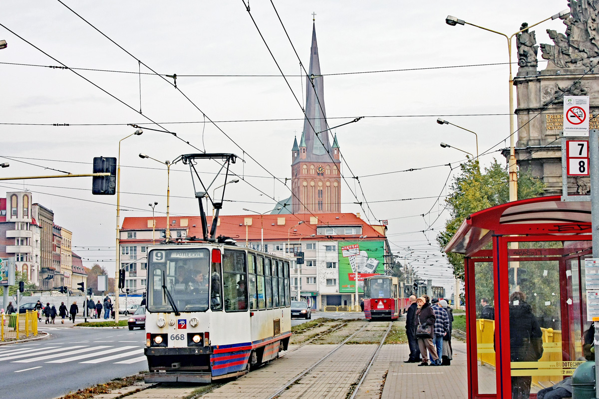 Szczecin, Konstal 105N # 668