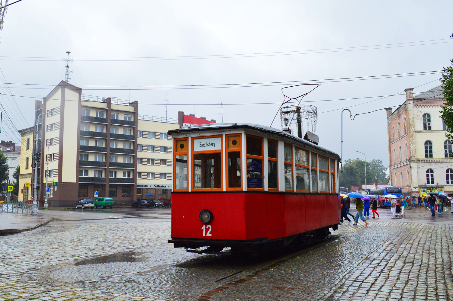 Советск, МС* № 12; Советск — Памятник трамваю