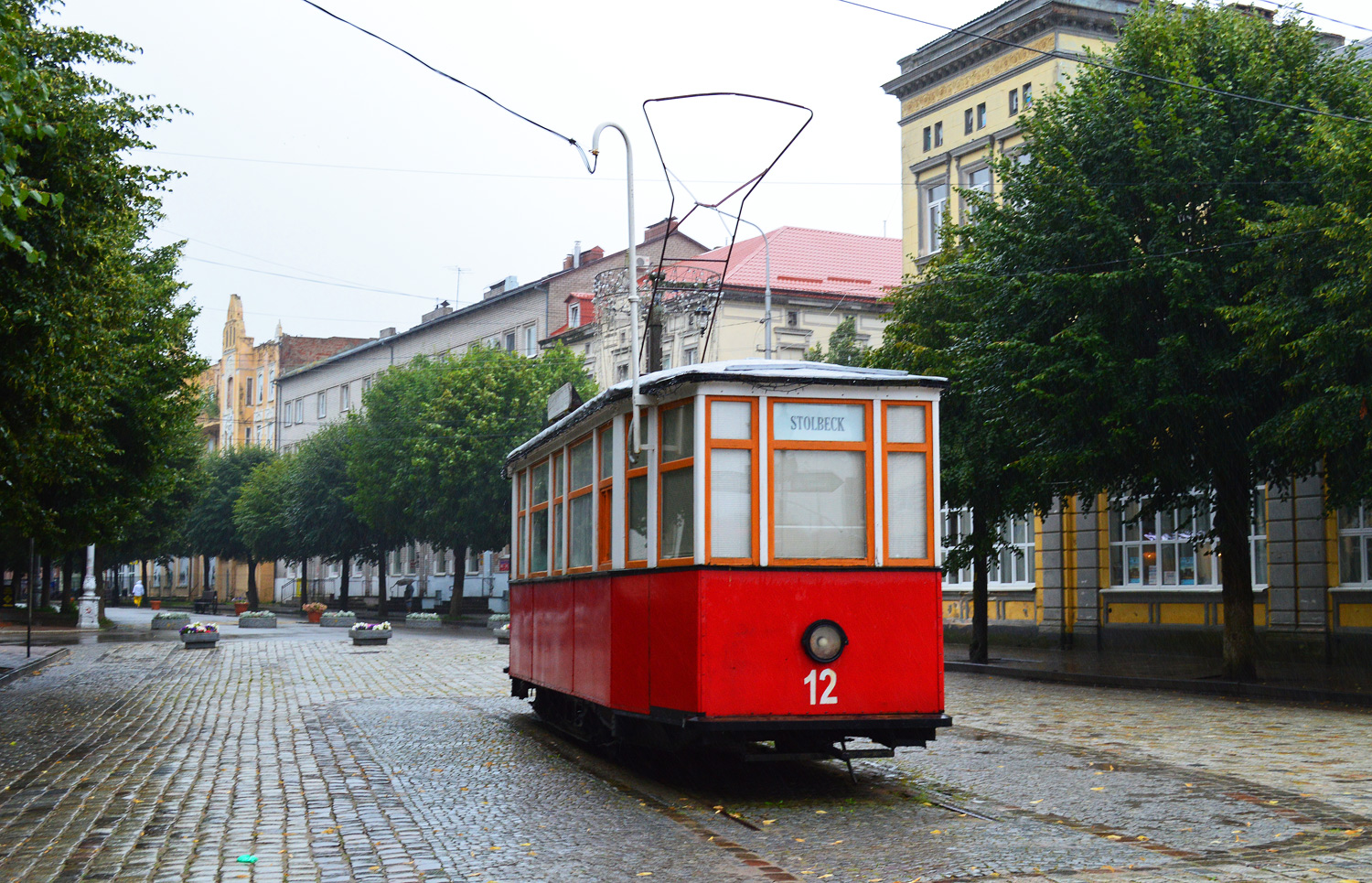 Советск, МС* № 12; Советск — Памятник трамваю