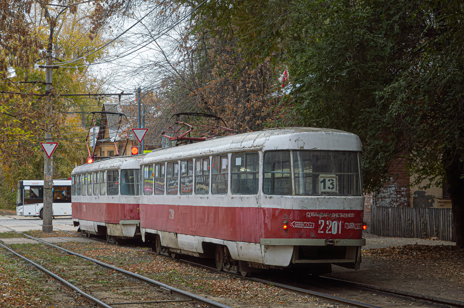 Самара, Tatra T3SU (двухдверная) № 2201
