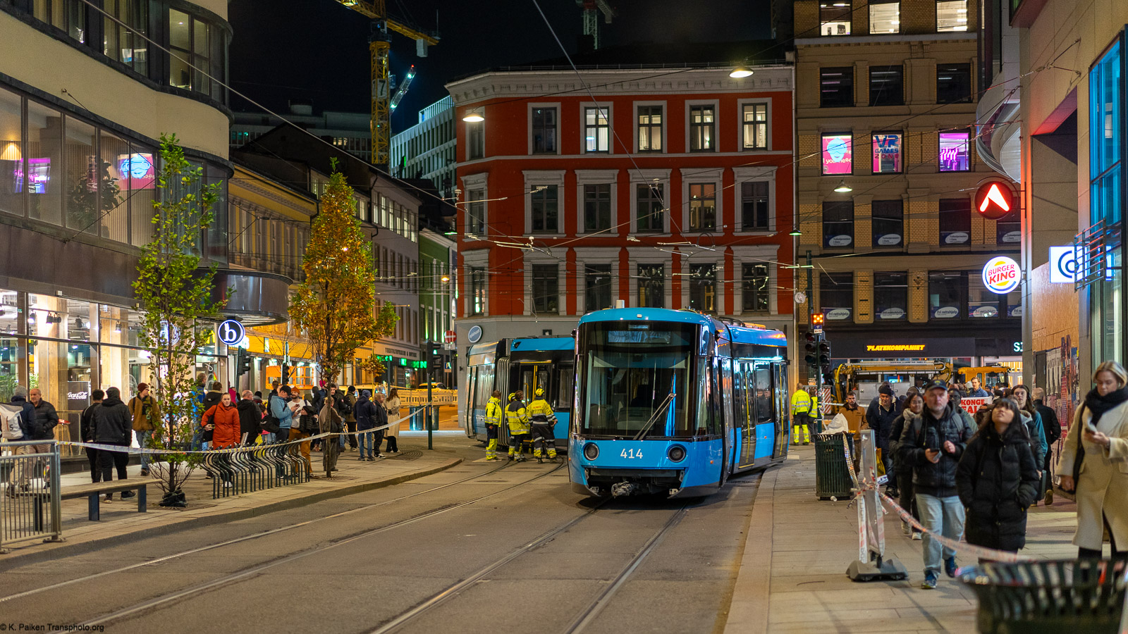 Осло, CAF Urbos 100 № 414