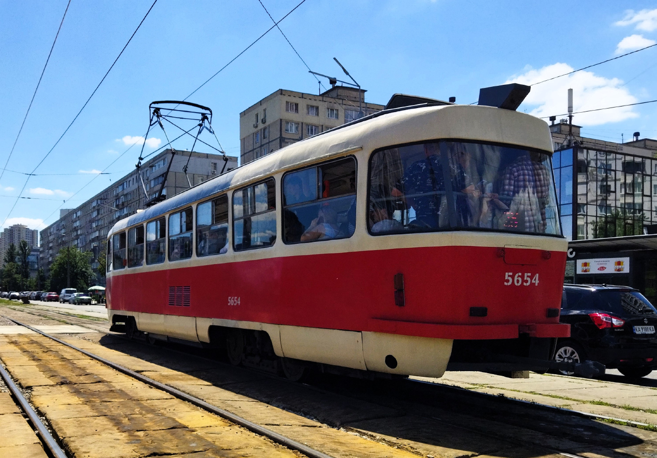 Киев, Tatra T3SUCS № 5654