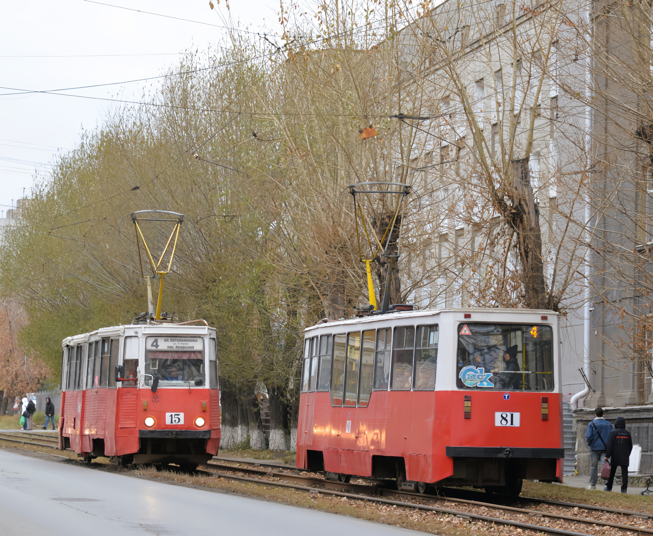 Омск, 71-605 (КТМ-5М3) № 15; Омск, 71-605ЭП № 81