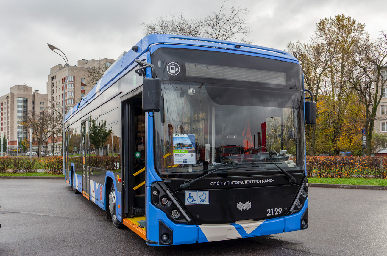 Санкт-Петербург, БКМ 32100D «Ольгерд» № 2129; Санкт-Петербург — Выставка белорусской техники на Дни Минска 2024