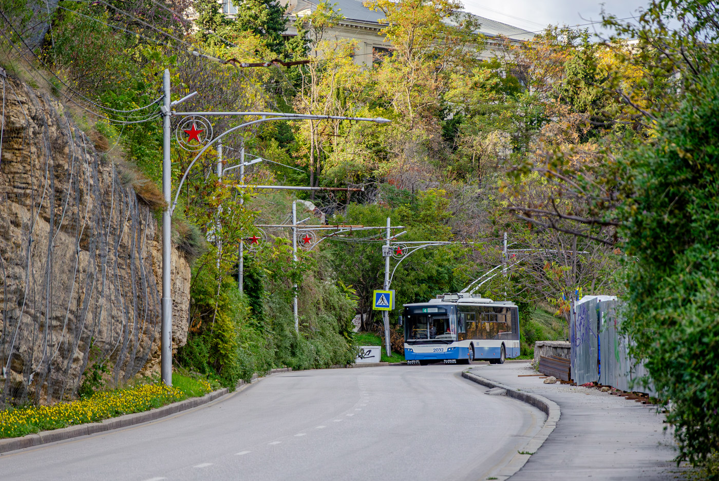 Севастополь — Троллейбусные линии и кольца Севастополь — Троллейбусные линии и кольца