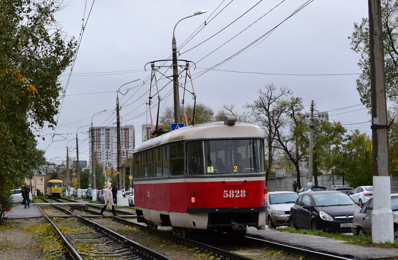 Volgograd, Tatra T3SU № 5828