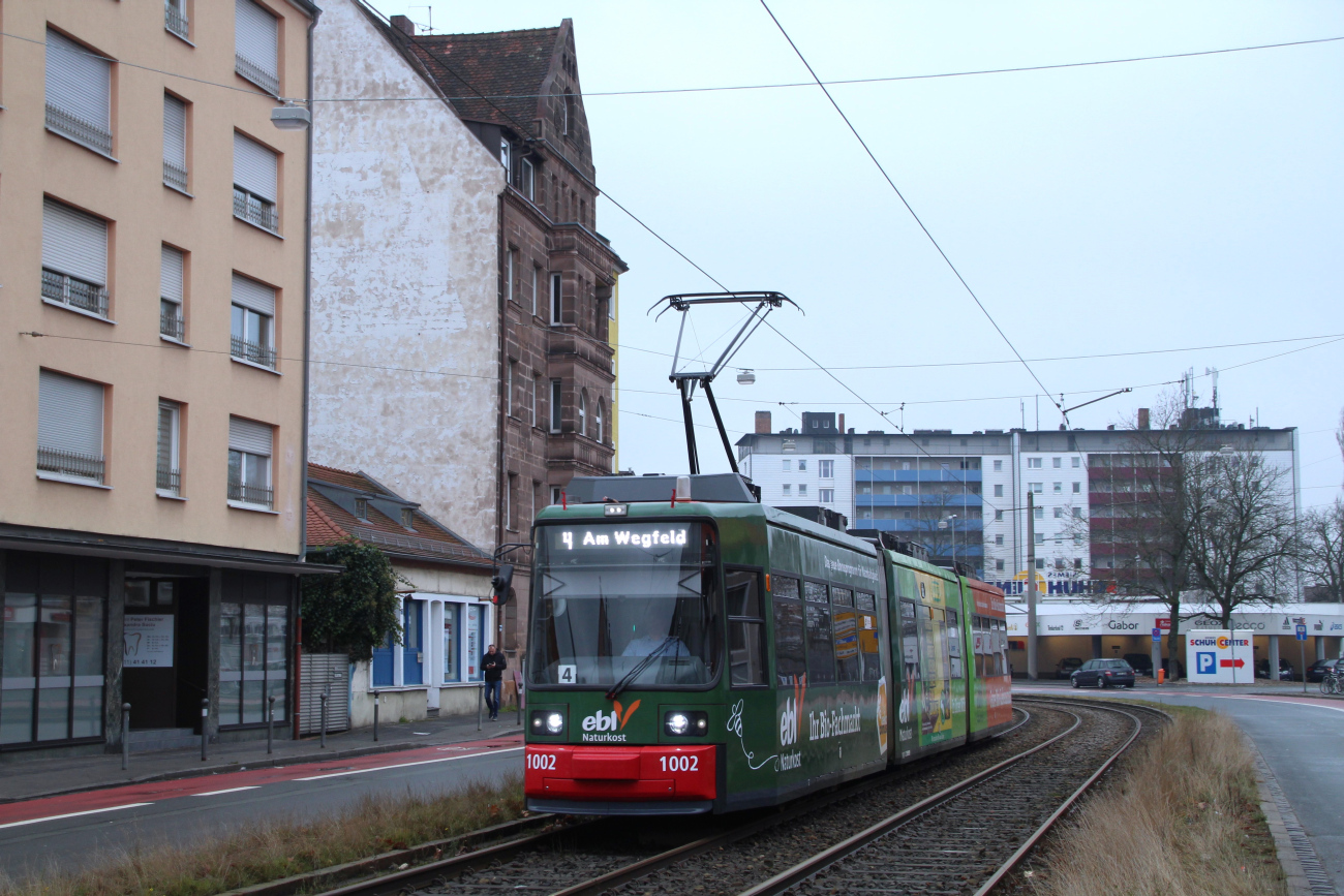 Нюрнберг, AEG GT6N № 1002