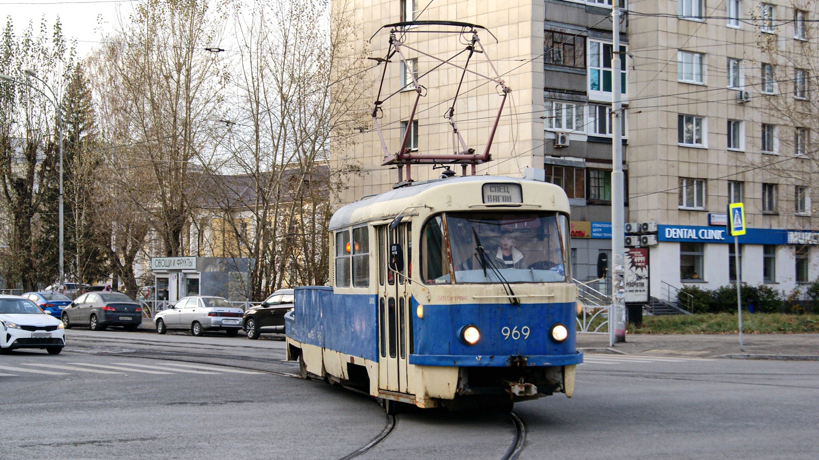 Екатеринбург, Tatra T3SU (двухдверная) № 969