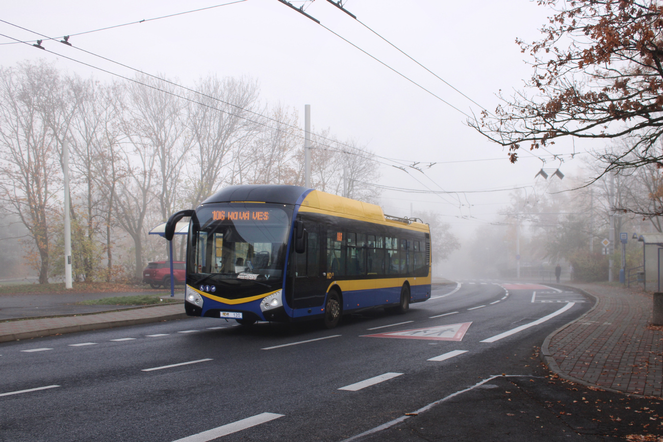 Теплице, Škoda 32Tr SOR № 120