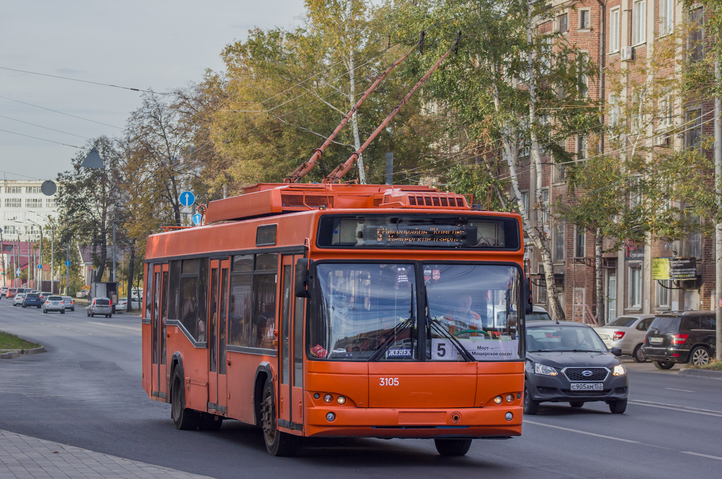 Нижний Новгород, СВАРЗ-МАЗ-6235.00 № 3105 Нижний Новгород, СВАРЗ-МАЗ-6235.00 № 3105