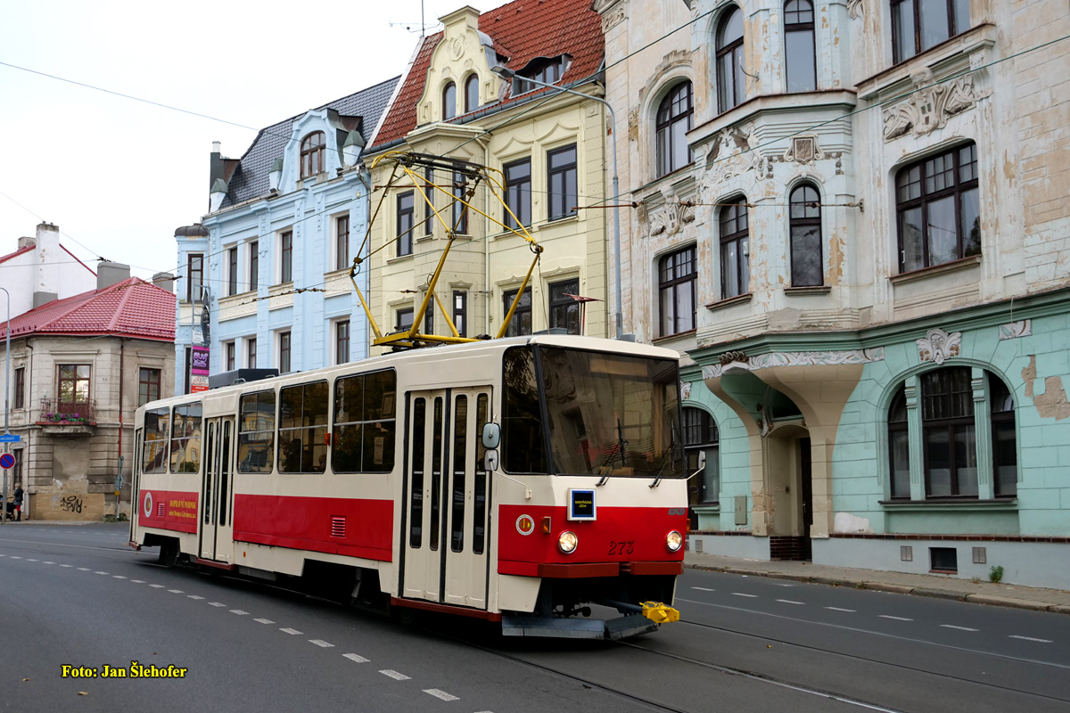 Мост ― Литвинов, Tatra T5B6 № 273