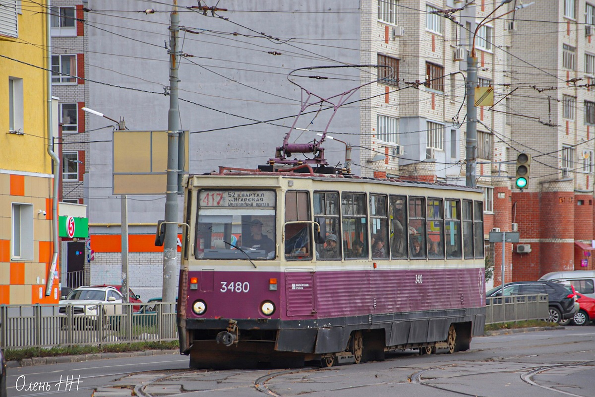 Нижний Новгород, 71-605А № 3480