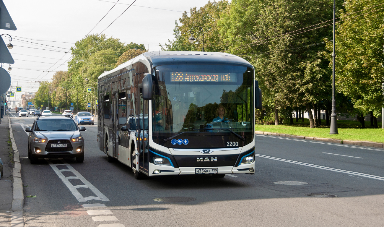 Санкт-Петербург, MAN 12C Lion's City 12 E NL367 № 2200