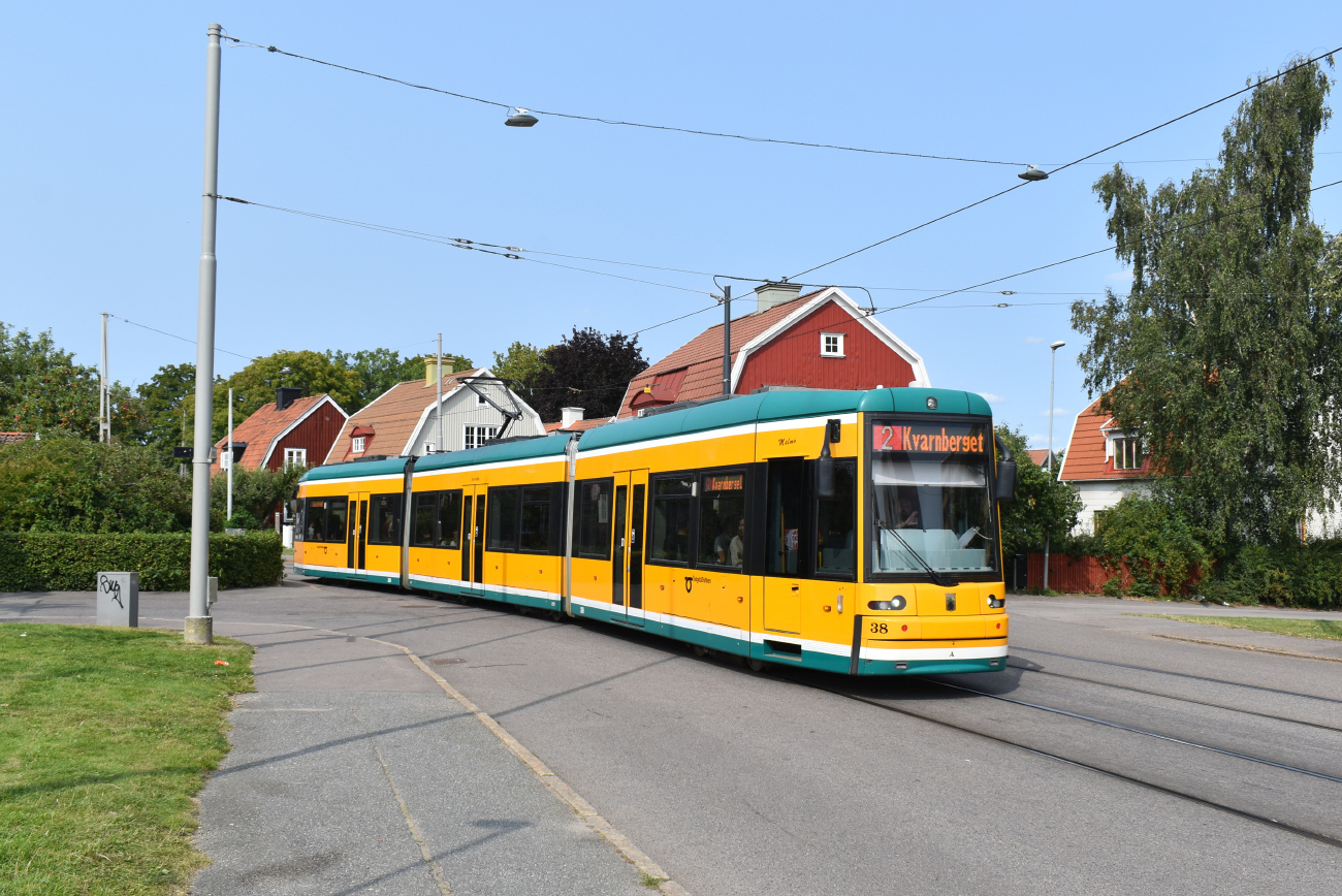 Norrköping, Bombardier Flexity Classic # 38