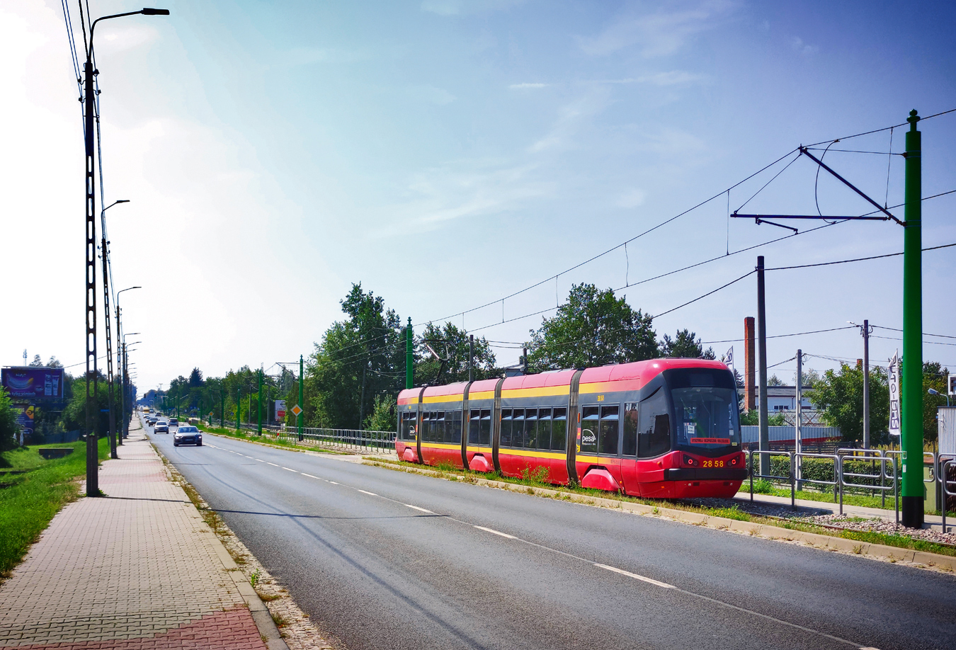 Лодз, PESA Tramicus 122N № 2858