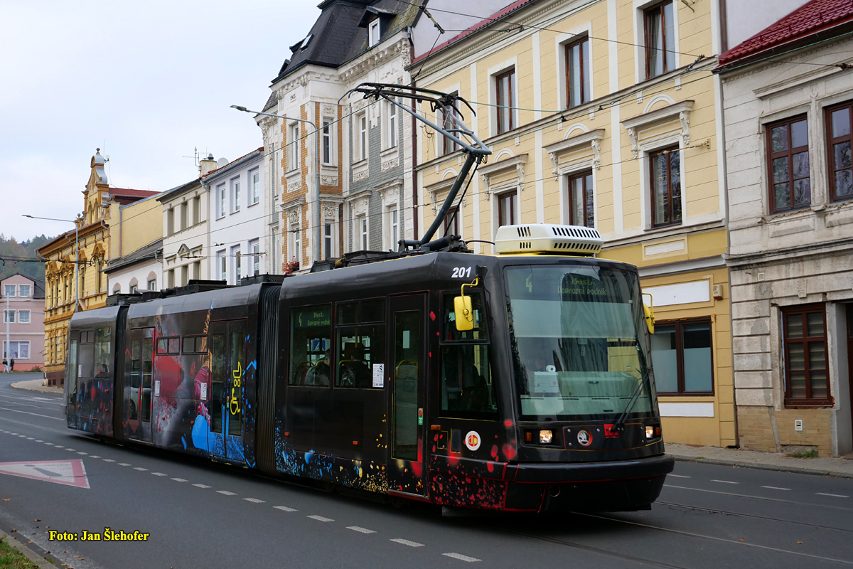 Most - Litvínov, Škoda 03T5 Astra/Anitra — 201