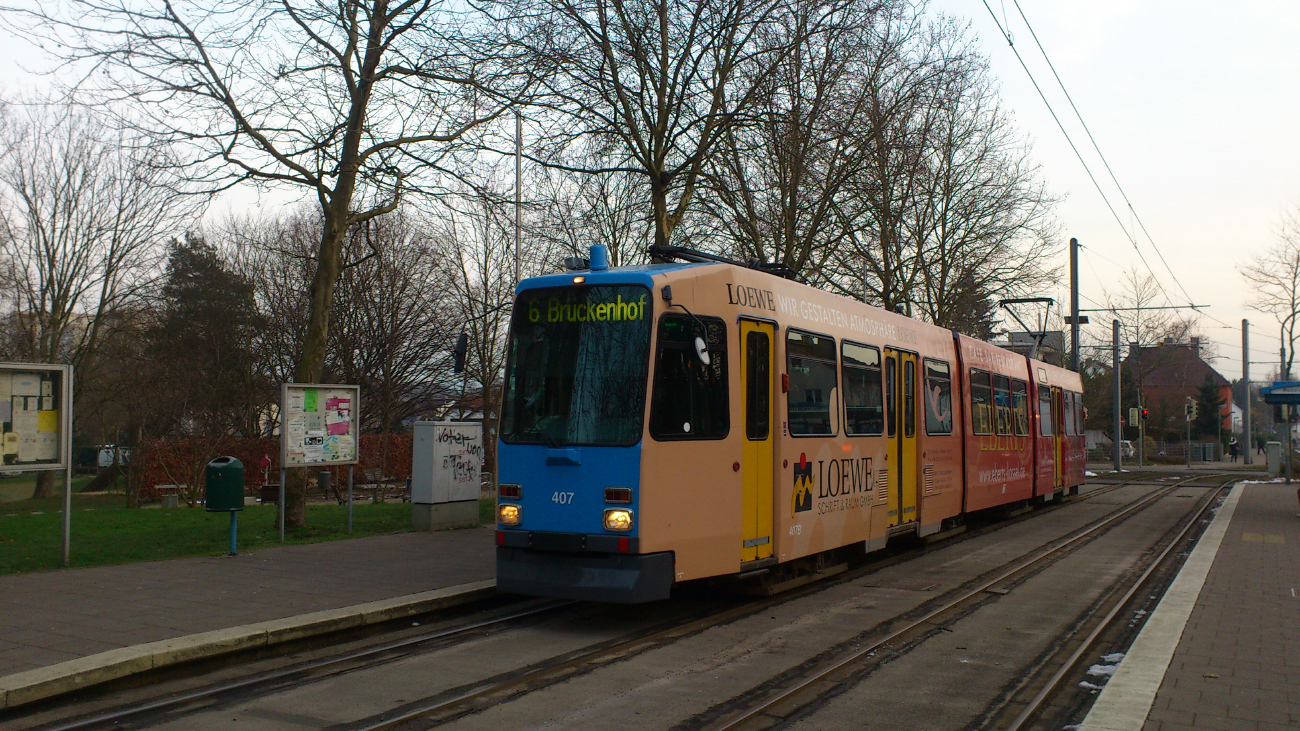 Кассель, Duewag N8C № 407 Кассель, Duewag N8C № 407