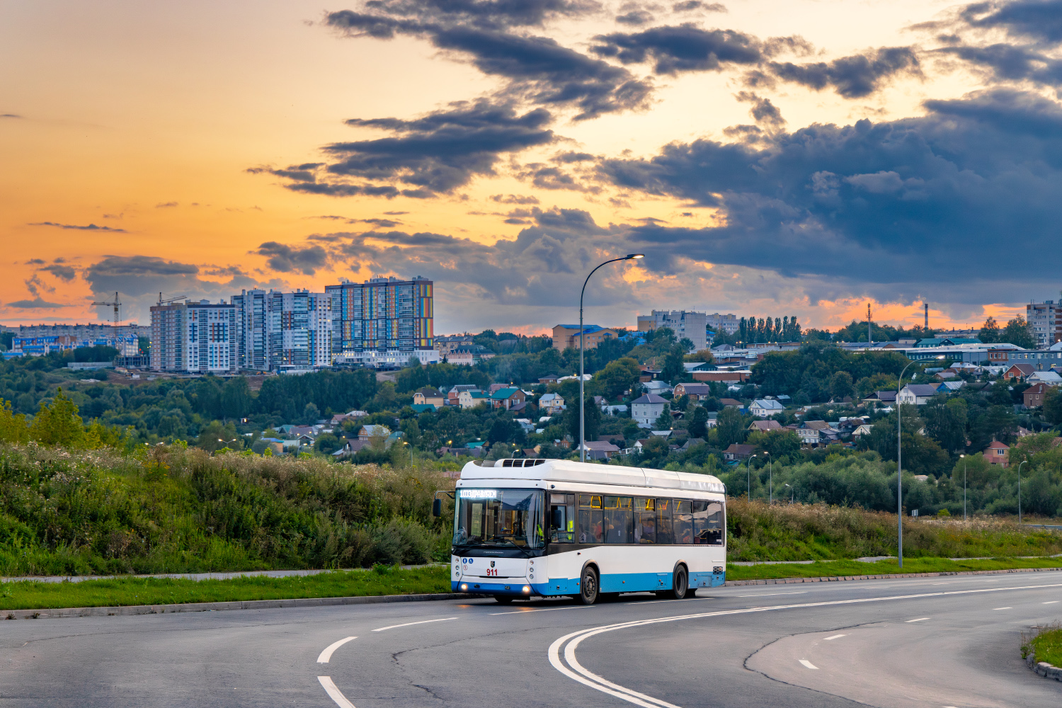 Чебоксары, УТТЗ-6241-10-02 «Горожанин» № 911