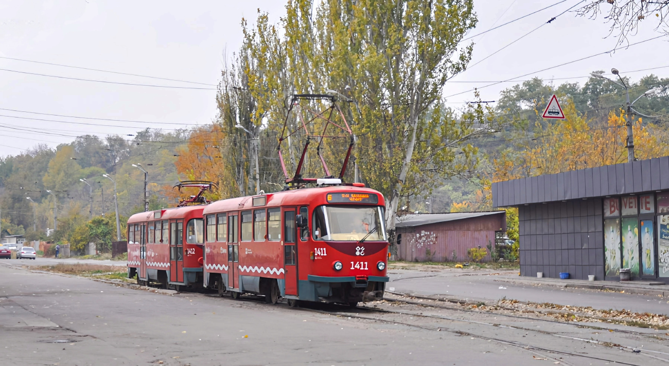 Dnipro, Tatra T3DC1 Br. 1411