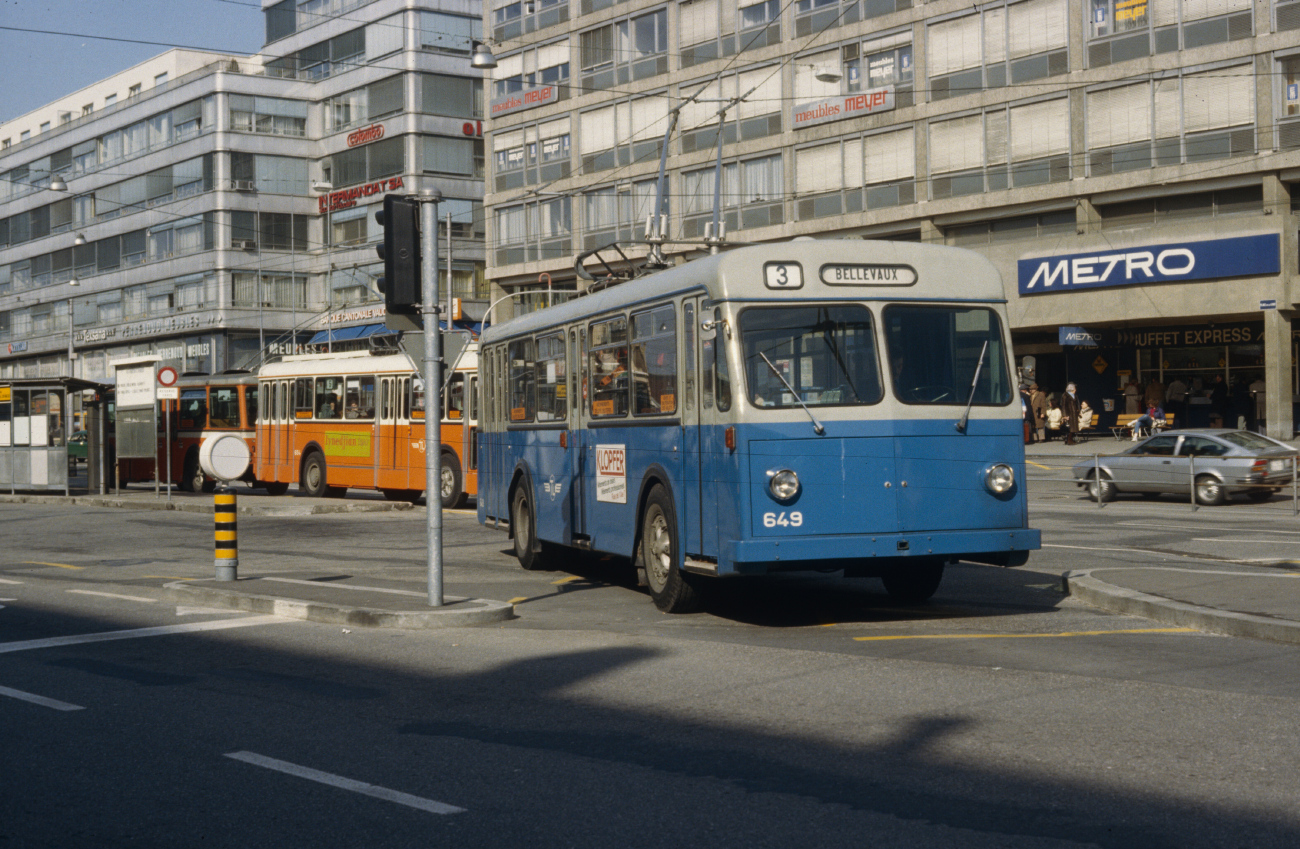 Лозанна, FBW/SWS/MFO Tr51 № 649