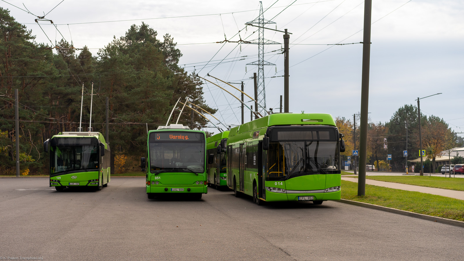 Каунас, Berkhof Premier AT18 № 051; Каунас, Solaris Trollino III 12 AC № 014