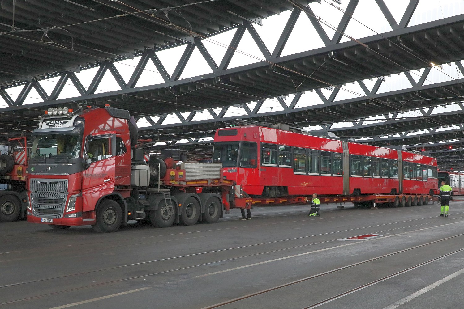 Берн, ACMV/ABB/Duewag Be 4/8 № 739