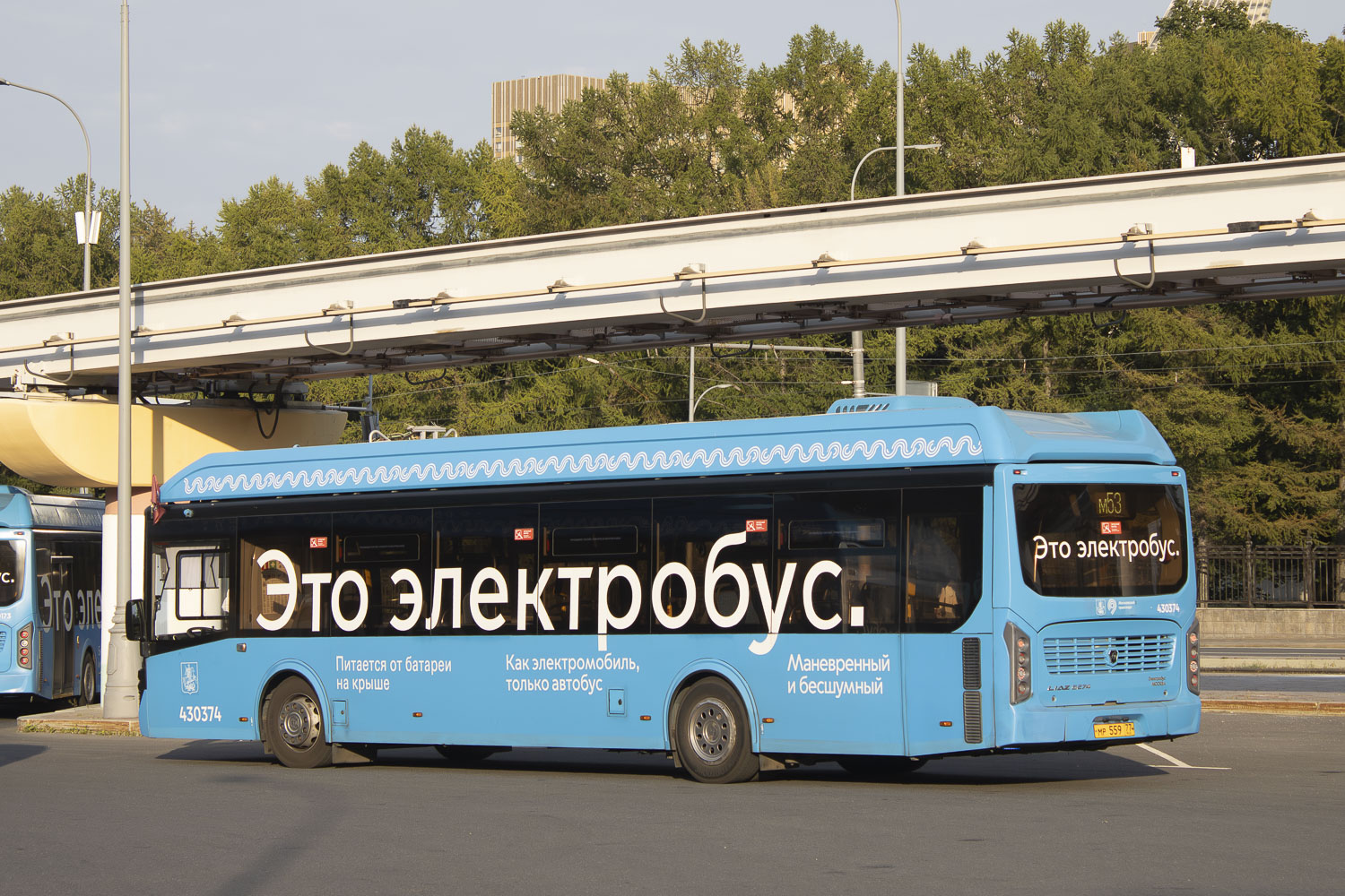 Москва, ЛиАЗ-6274 № 430374 Москва, ЛиАЗ-6274 № 430374