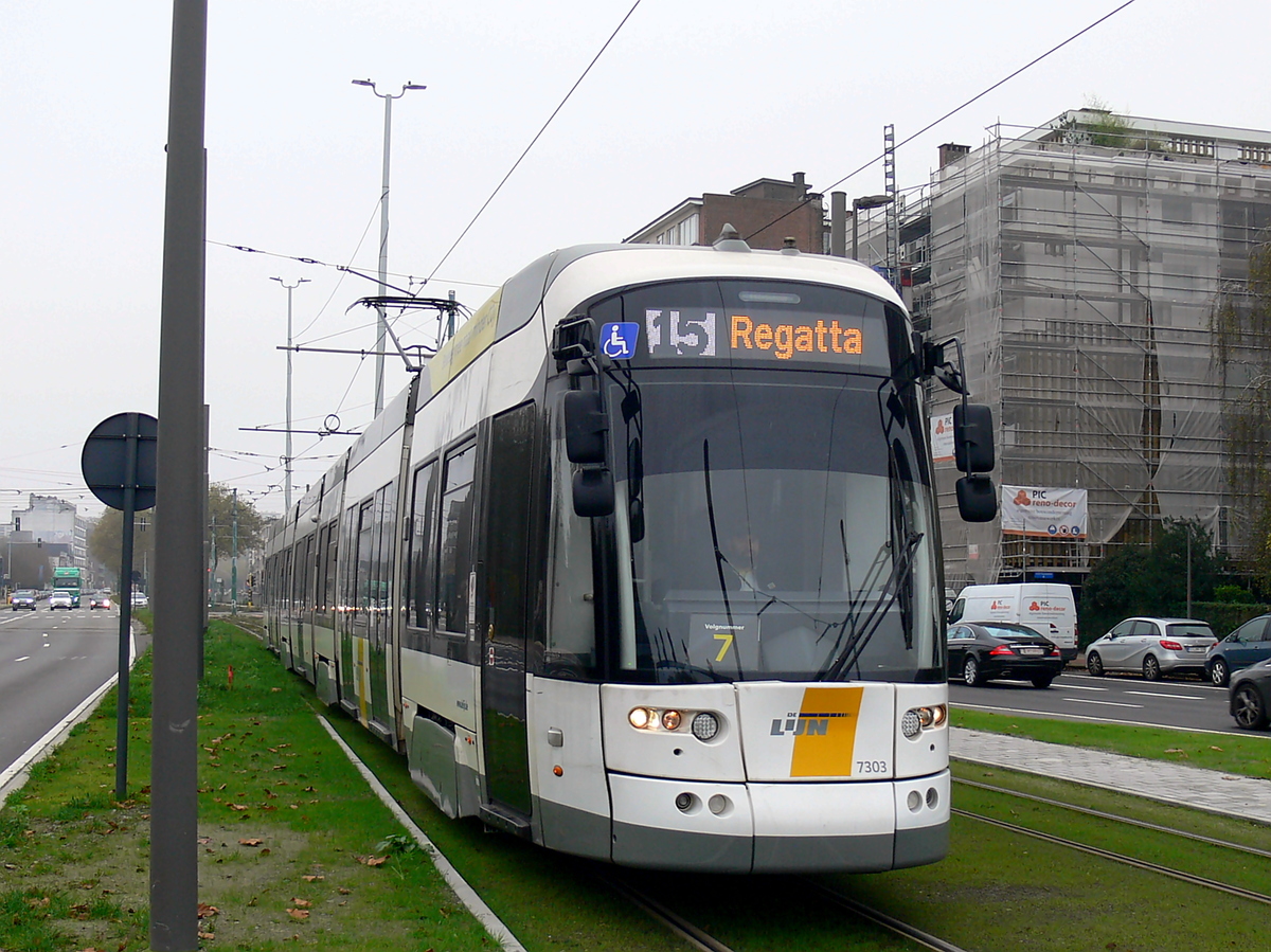 Антверпен, Bombardier Flexity 2 № 7303