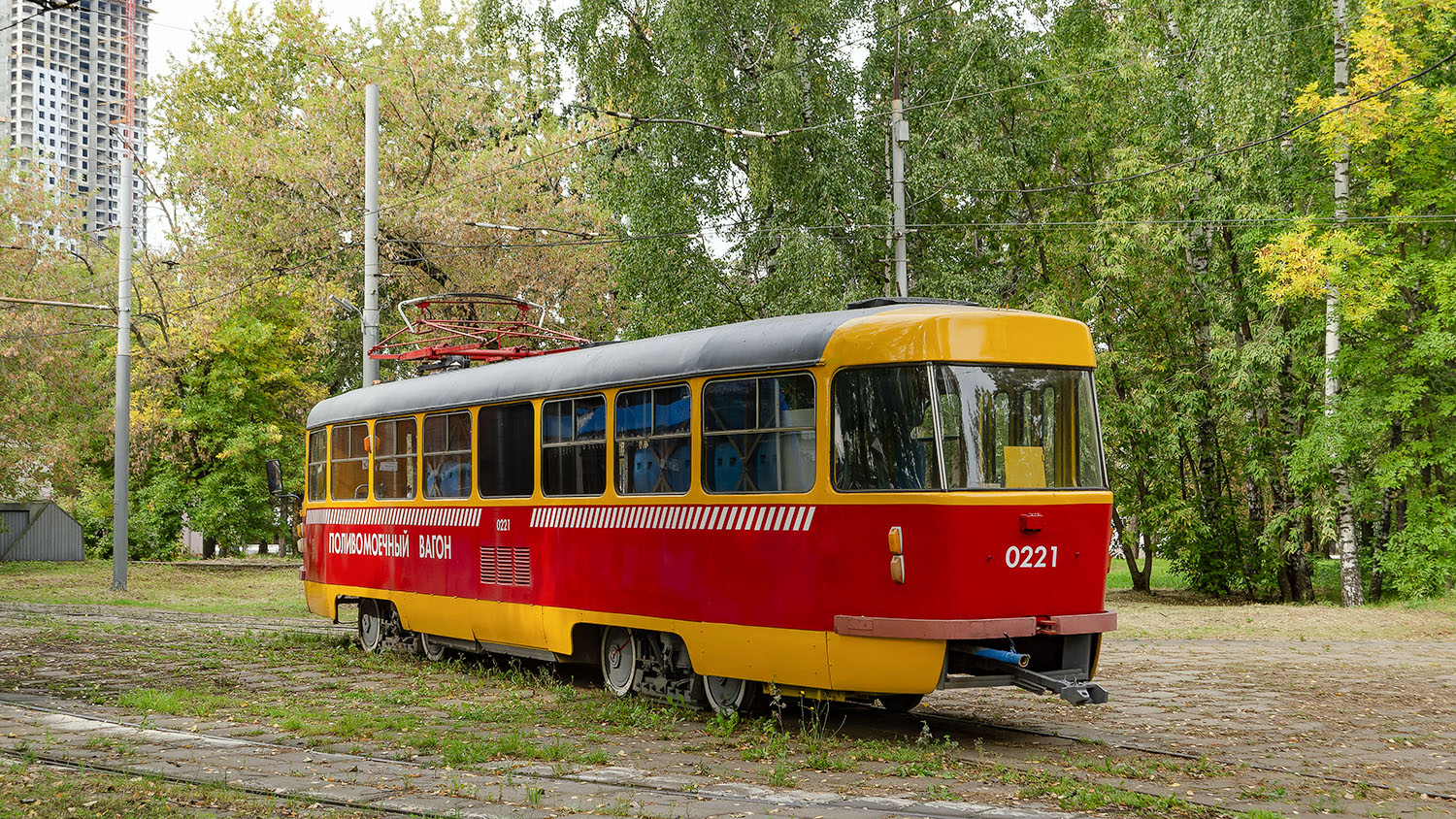 Moskau, Tatra T3SU Nr. 0221