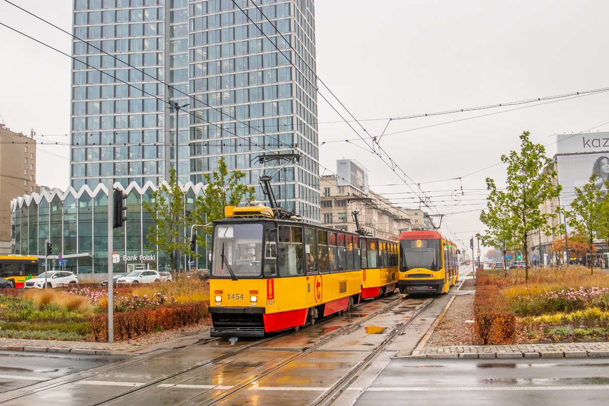 Варшава, Konstal 105Nf № 1454