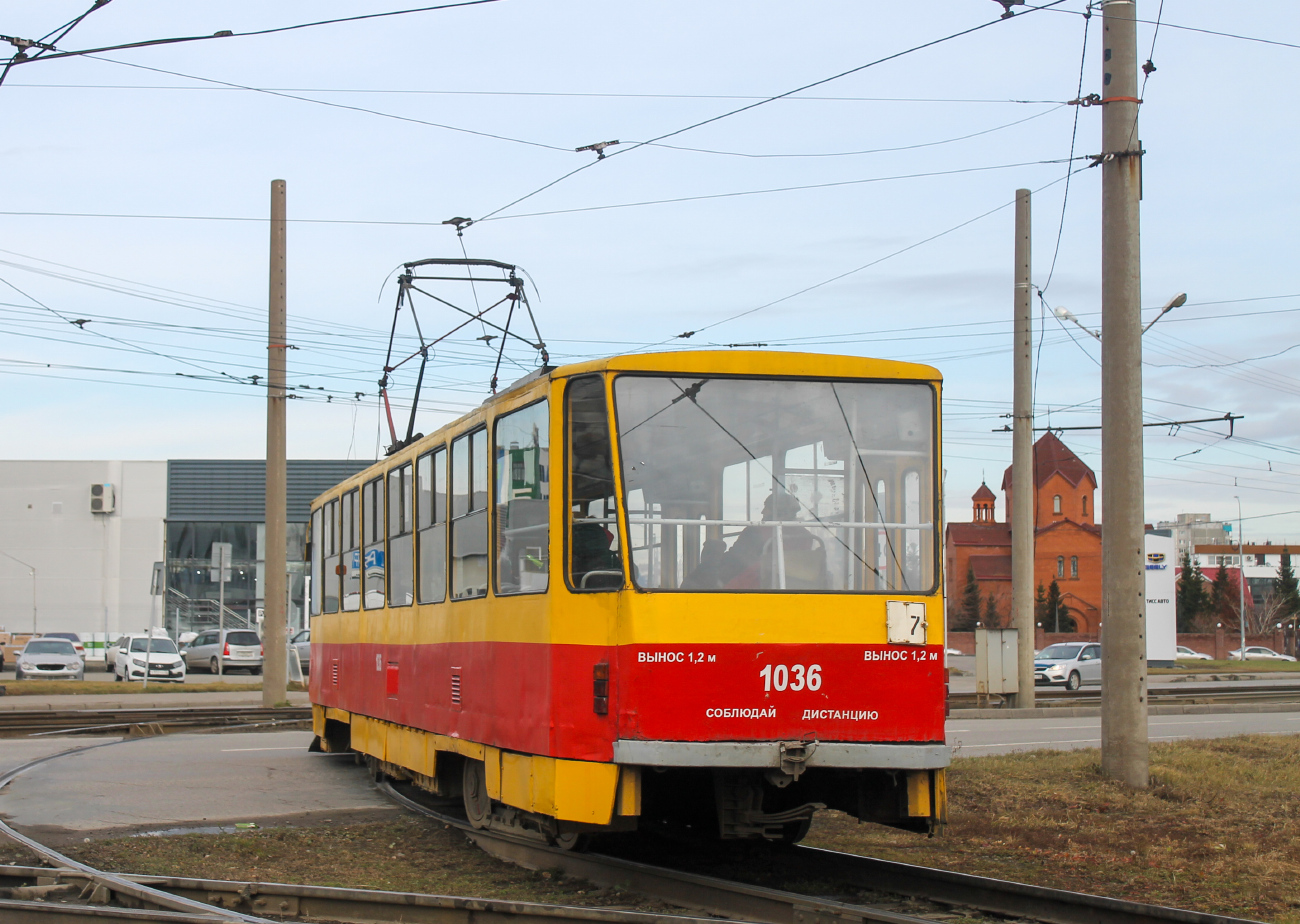 Барнаул, Tatra T6B5SU № 1036