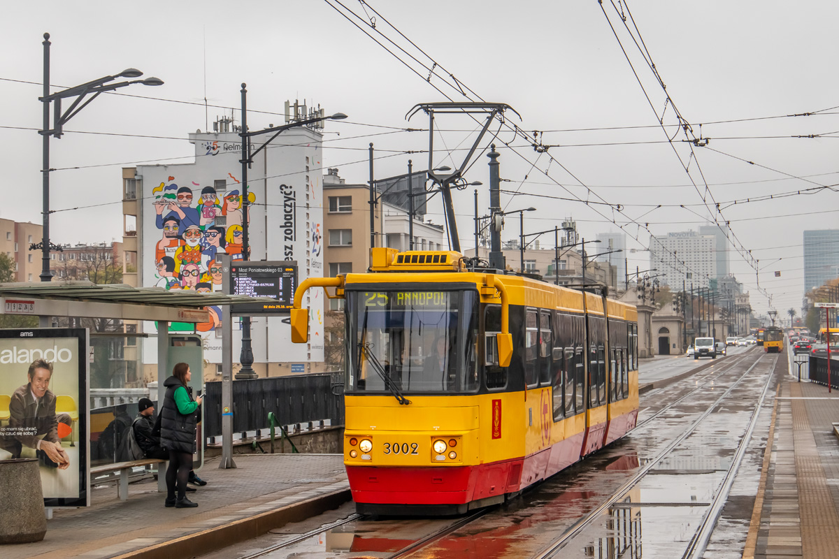 Варшава, Konstal 116Na/3 № 3002