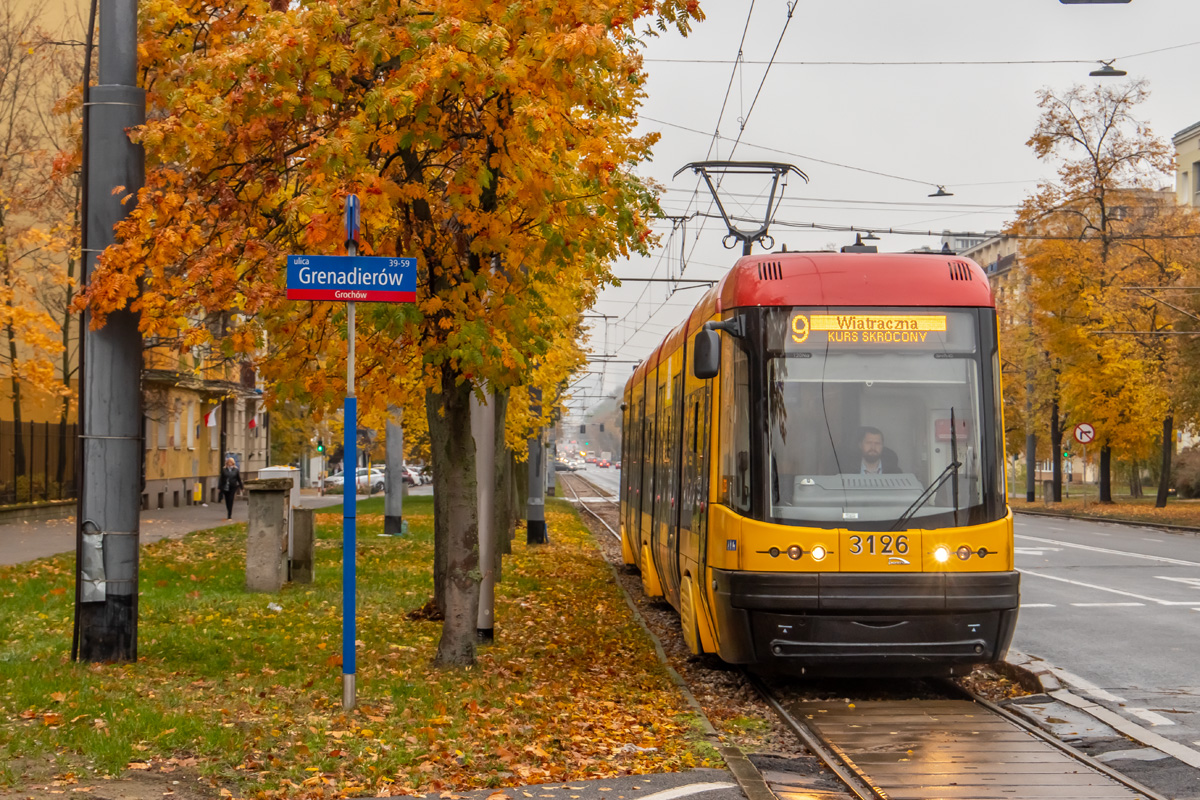 Варшава, PESA Swing 120Na № 3126