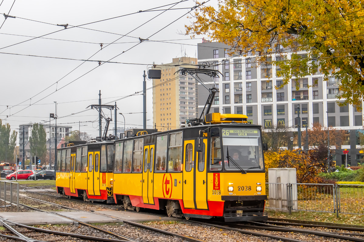 Варшава, Konstal 105Ni № 2038