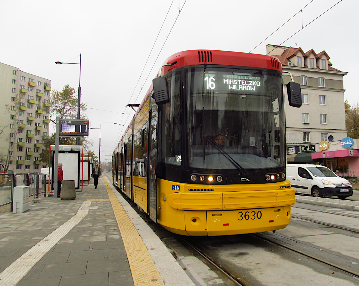 Варшава, PESA Jazz 128N № 3630